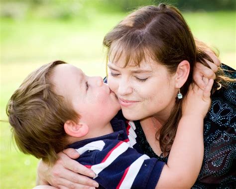 mother and son kiss|9,387 Mother And Son Kiss Stock Photos & High